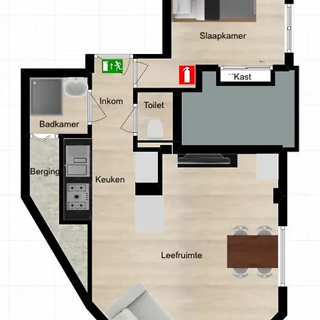 Sunny Bank Westende Zeezicht Appartamento *